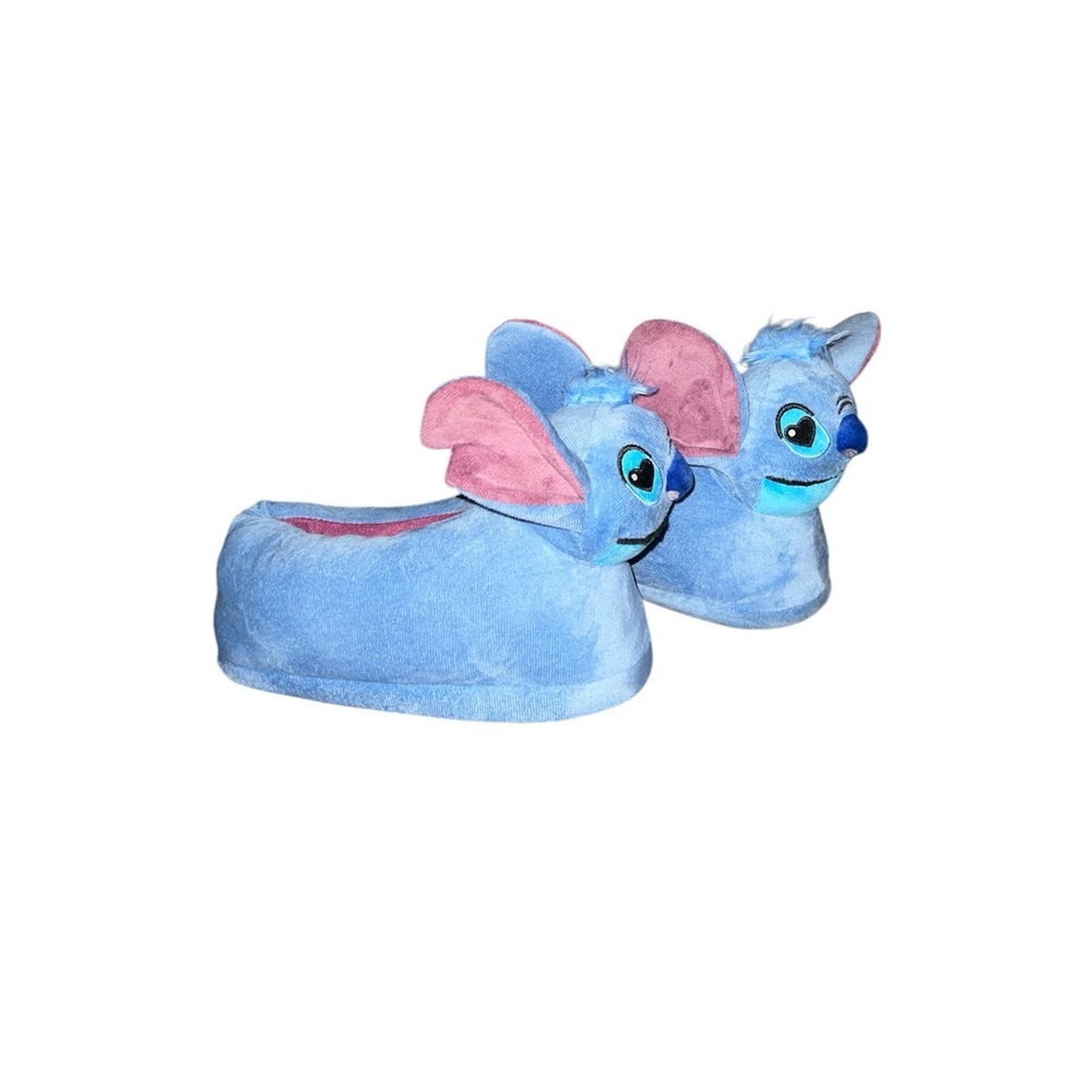 Disney Stitch plush slippers. Size 9/10. Unisex - Picture 2 of 4